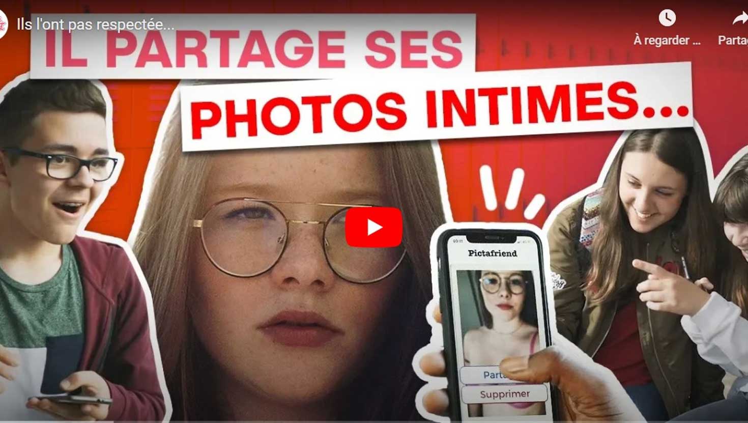 Situation de sexting qui tourne mal (ou pas) entre deux ados